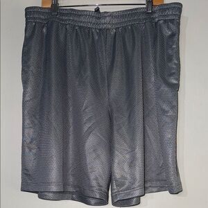 Athletic Works Gray Athletic Shorts Lightweight Mesh
